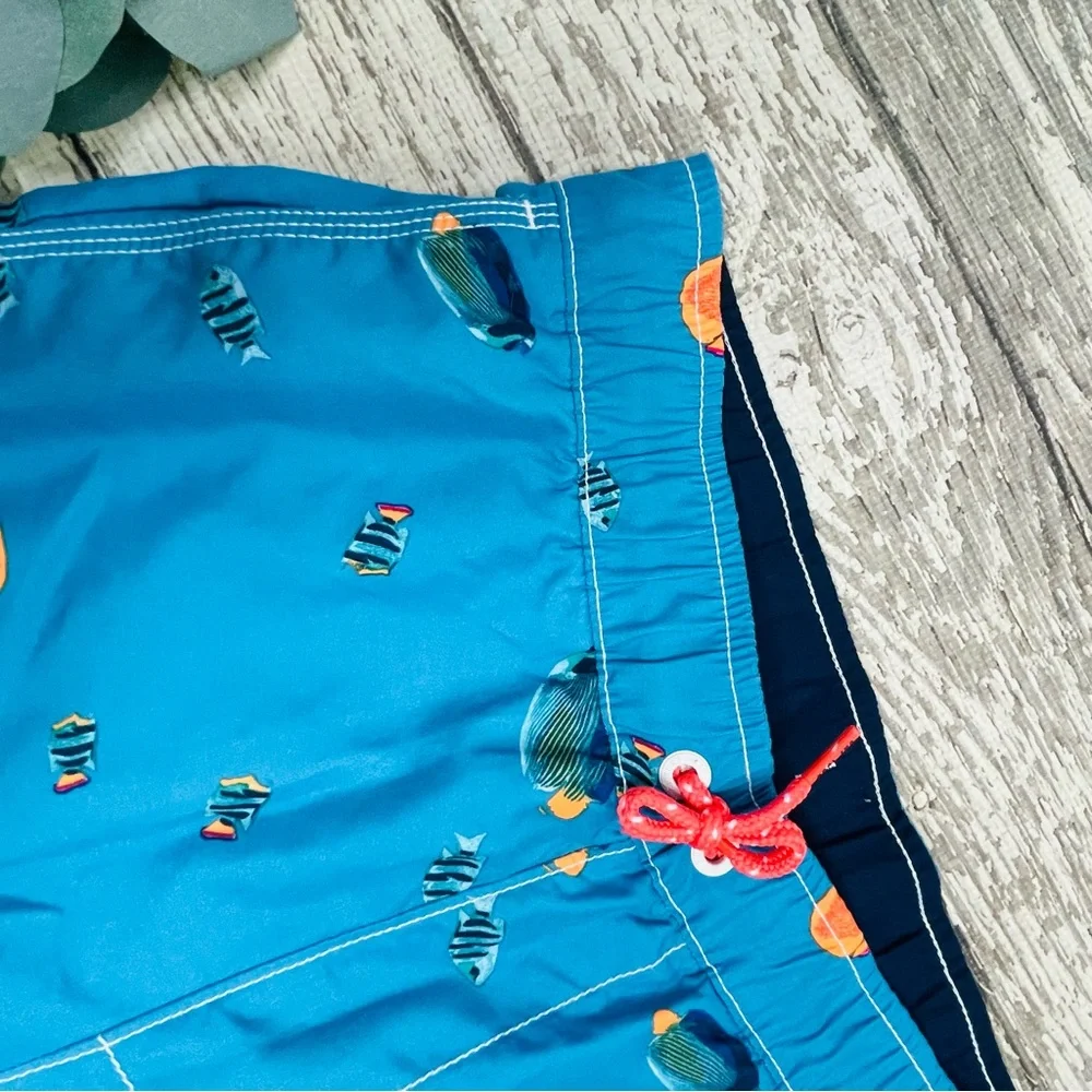 GAP Kids Tropical Reef Fish Swim Trunks